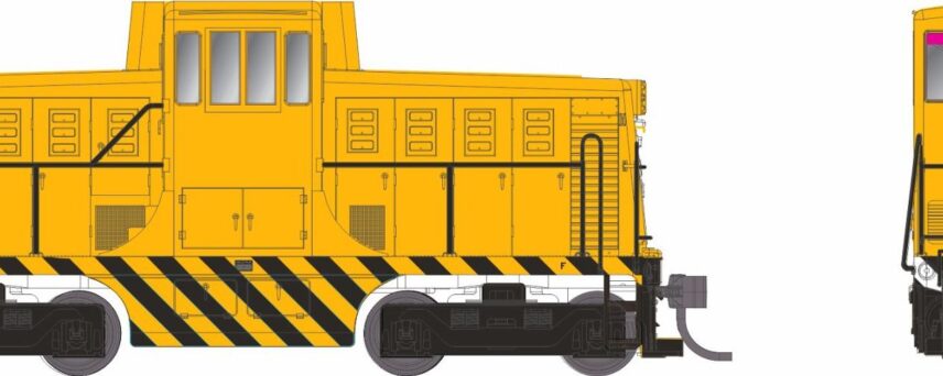 Rapido Trains 48534   HO GE 44 Tonner, Industrial Yellow (DCC/Sound)