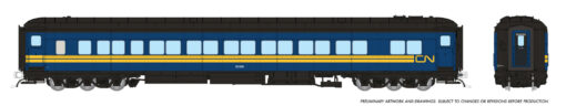 Rapido Trains 125026  HO Balloon Top Coach, CN - Northern Alberta #5099