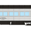 Rapido Trains 125025  HO Balloon Top Coach, CN - Engineering Silver #40102