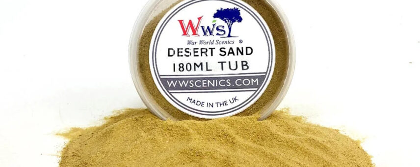 WWScenics 12-1217-WWS202   Desert Model Sand 180ml