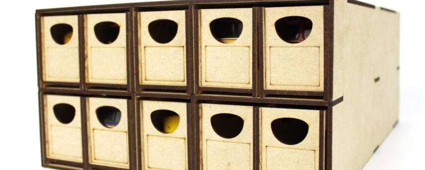 WWScenics  WSLC-012  HO Loco Storage Box with 10 Drawers