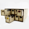 WWScenics  WSLC-012  HO Loco Storage Box with 10 Drawers