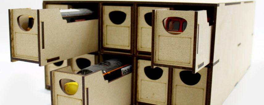 WWScenics  WSLC-012  HO Loco Storage Box with 10 Drawers