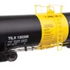 WalthersProto 100080  HO 40' Trinity 14,000-Gallon Molten Sulfur Tank Car, TILX #135359