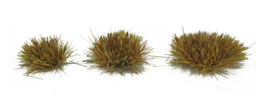WWScenics W3T-DE4   4mm Dead Self-Adhesive Static Grass Tufts x103