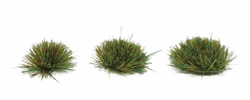 WWScenics W3T-SP4   4mm Spring Self-Adhesive Static Grass Tufts x103