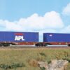 ACME 40252  Container Wagon Type Sggmrss ’90, Touax