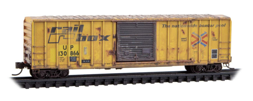 Micro Trains  02544437 N Railbox Repatched #2, Union Pacific ex-Railbox #130866