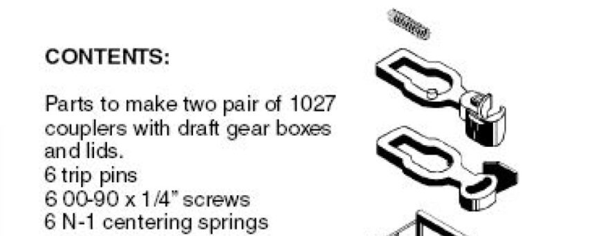 Micro Trains 00102014 (1027)    BMC, short shank (2pr)