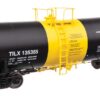 WalthersProto 100079  HO 40' Trinity 14,000-Gallon Molten Sulfur Tank Car, TILX #135355