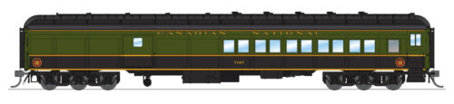Broadway Limited Imports 9116   HO Coach-Baggage Combine, CNR #7167