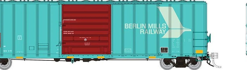 Rapido Trains 198009-1  HO PC&F 5317 cuft boxcar, BKTY - Patchout #152472