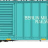 Rapido Trains 198011-3  HO PC&F 5317 cuft boxcar, EEC - Patchout # 3148