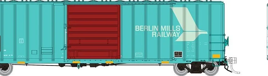 Rapido Trains 198012-2  HO PC&F 5317 cuft boxcar, EEC - Patchout #3155