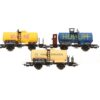 Sachsen Modelle / Tillig 14108  HO 3-Pack tank cars, DB