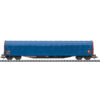 Trix 24343  HO Low Side Car with a Sliding Tarp Cover, DB AG