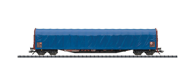 Trix 24343  HO Low Side Car with a Sliding Tarp Cover, DB AG