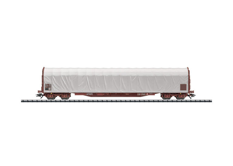 Trix 24351  HO Low Side Car with a Sliding Tarp Cover, SNCF