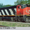 Aurora Miniatures 116006  HO BBD HR-616, CN #2104 (w/Ditch Lights)