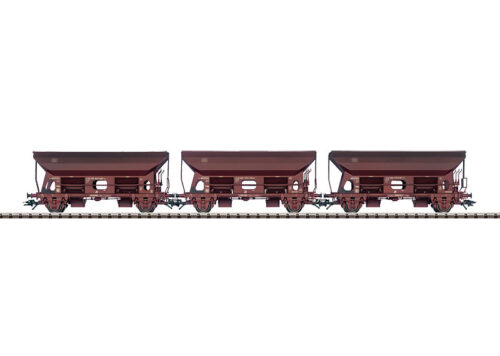 Trix 24106  HO 3-pcs Side Dump Wagons, DB