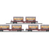 Trix 24329  HO Container Car Set "Bertschi", DB AG